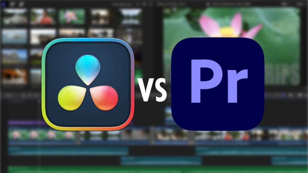 DaVinci Resolve Logo vs Adobe Premiere Pro Logo